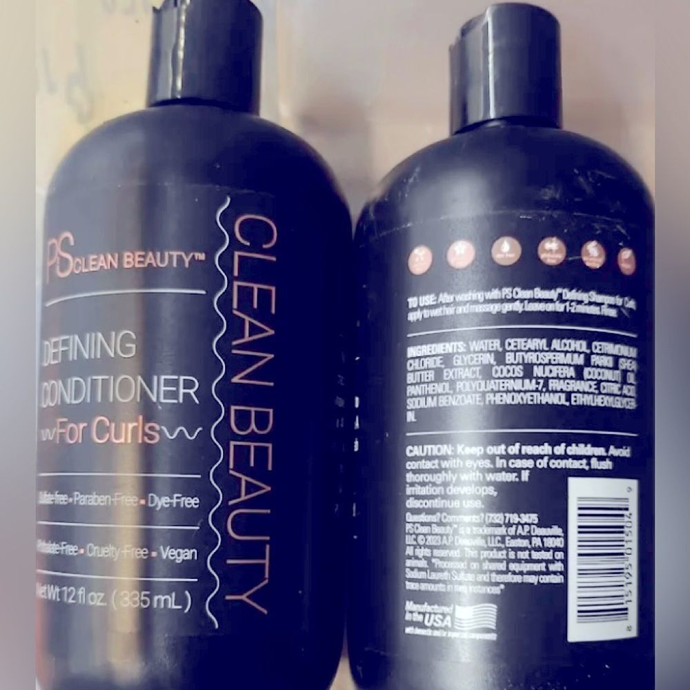 🛍️ Ps Clean Beauty Gentle Conditioner Curls Vegan Sulfate-free12FL0Z💥